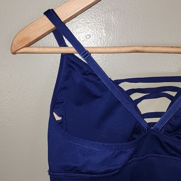 Victoria's‎ Secret Victoria Sport Blue Sports Bra Size Large - Picture 6 of 9